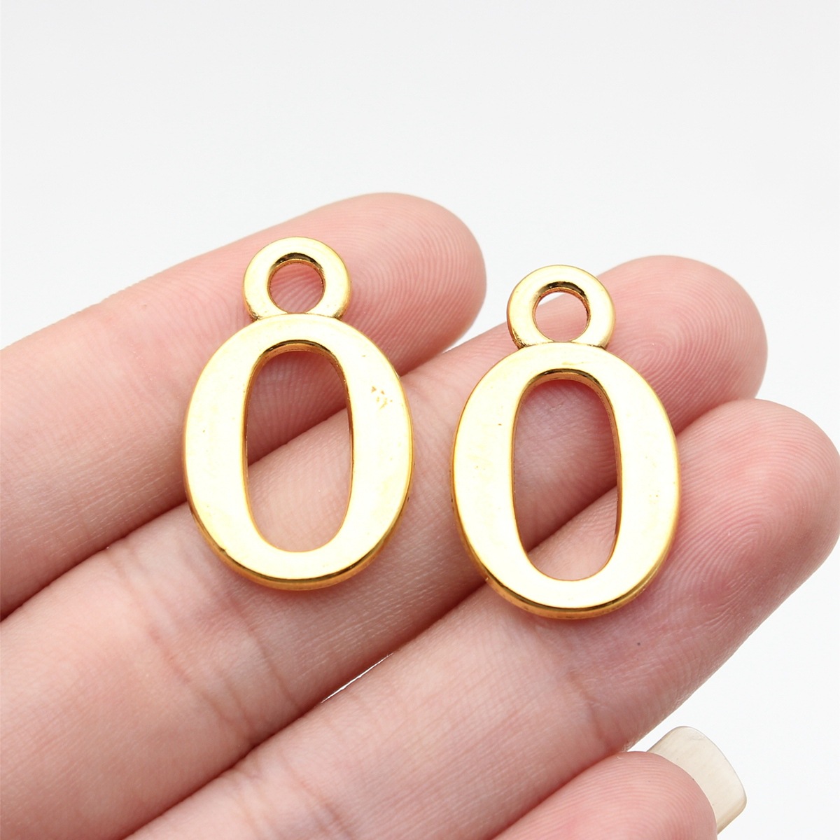 Vintage Fashion Stores - 10 pièces de breloques pendentifs numérotées