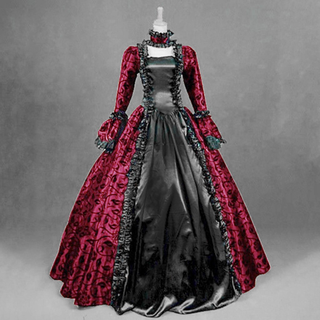 Vintage Fashion Dresses - Robe gothique Vintage exquise pour femmes,