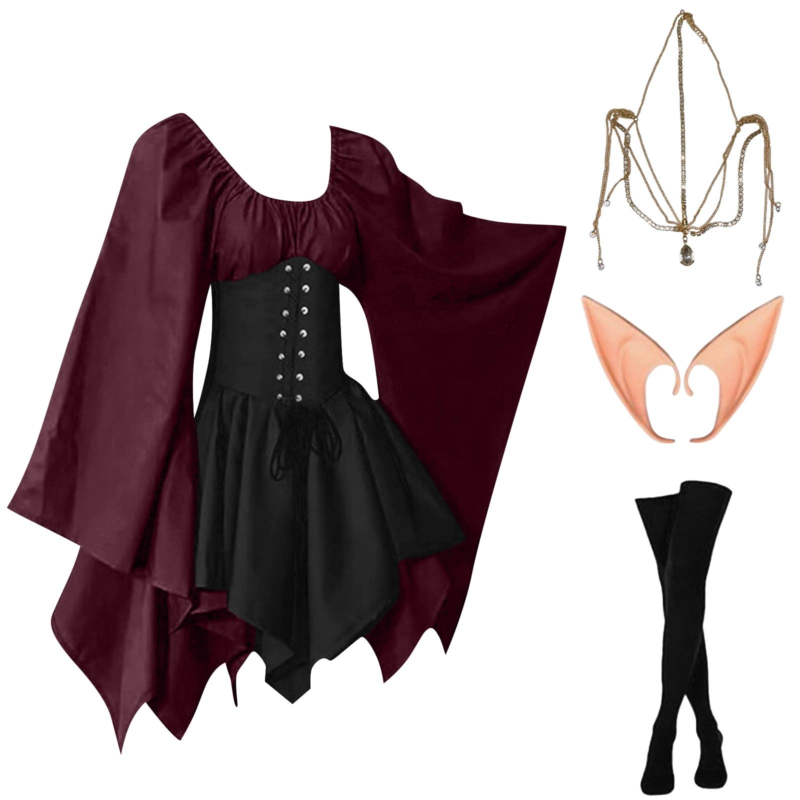 Halloween Cosplay palais Victo - Vintage Fashion Dresses avis et prix