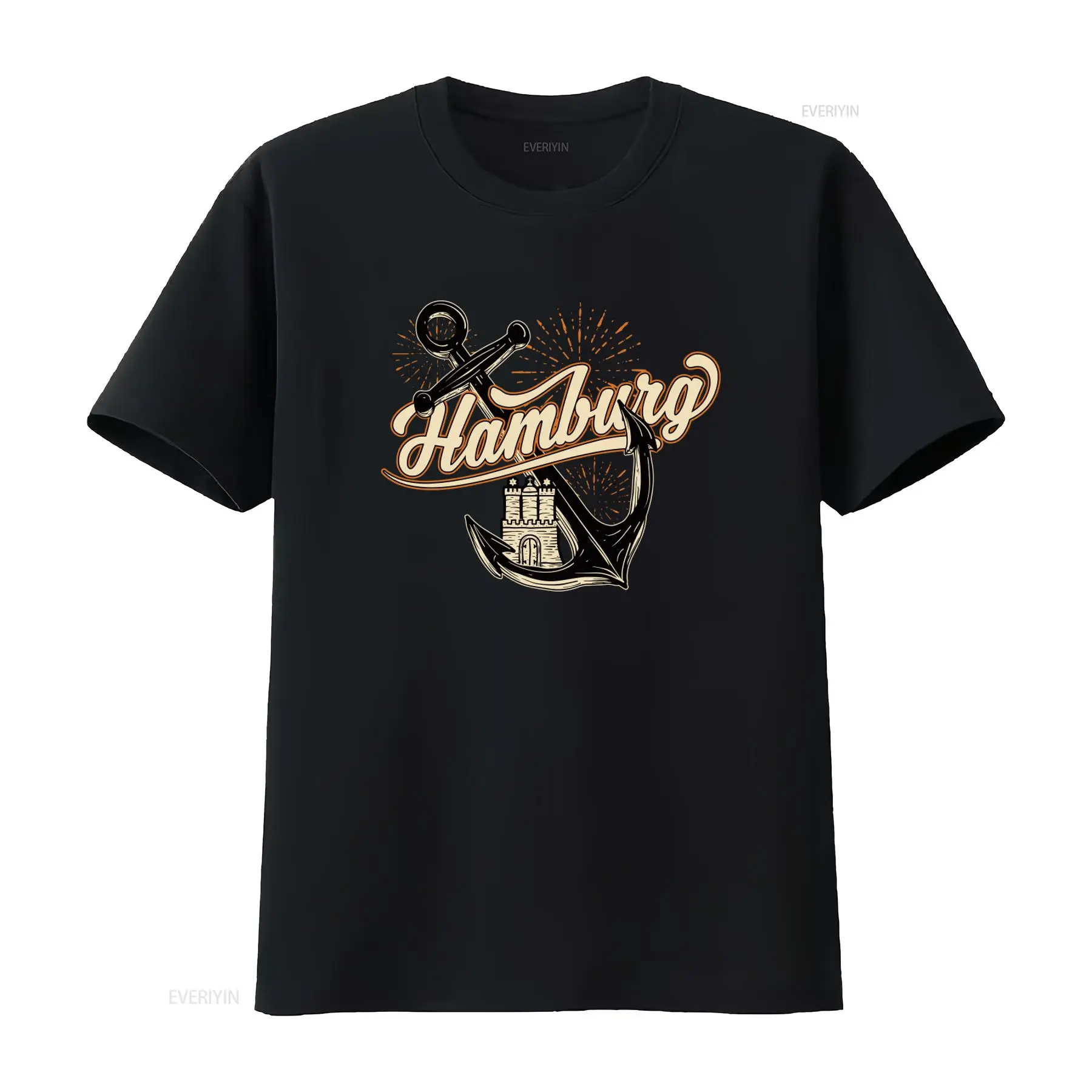 T-shirt pour homme avec imprim - Vintage Fashion Hamburg avis et prix