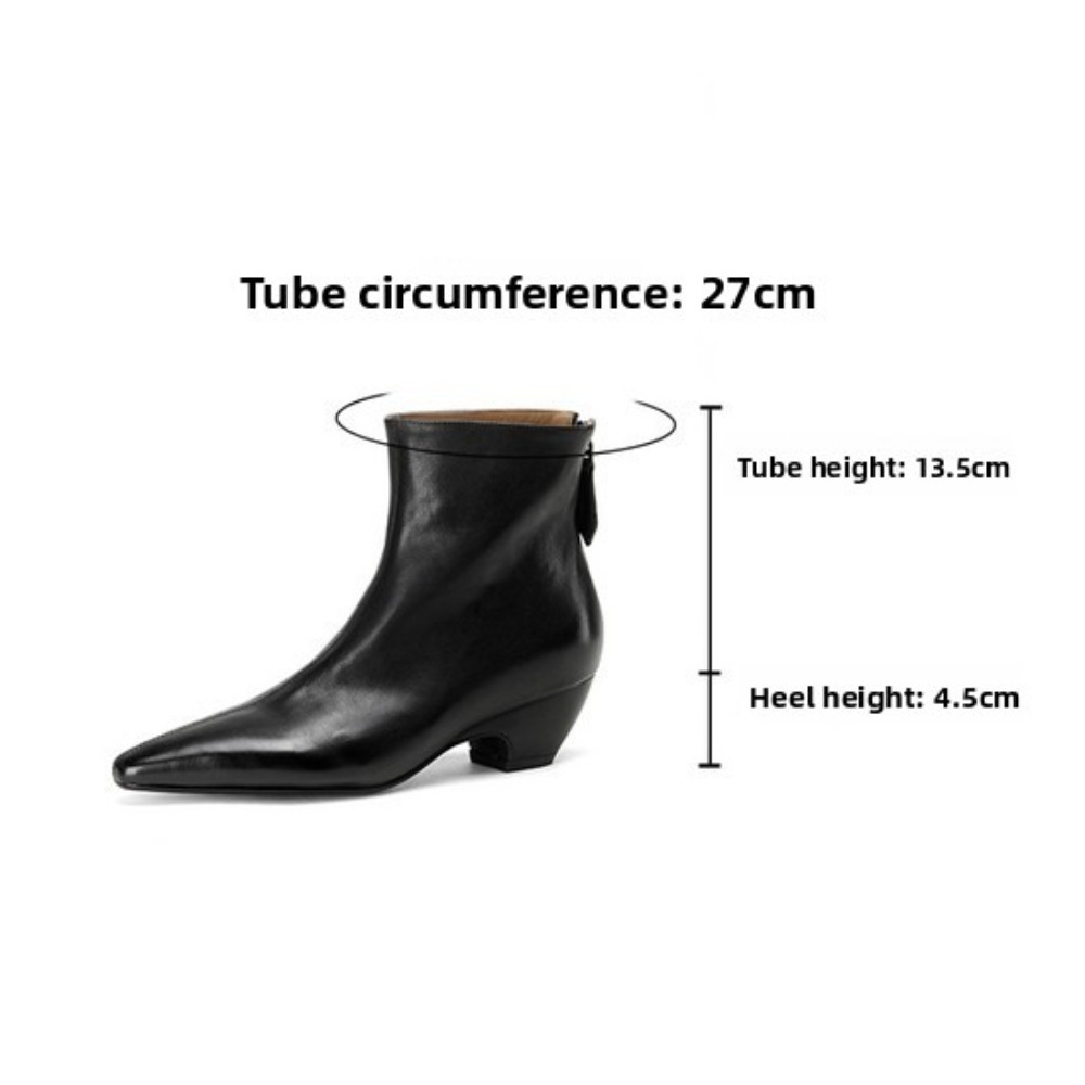Bottines pour femmes en cuir v - Vintage Fashion Online avis et prix