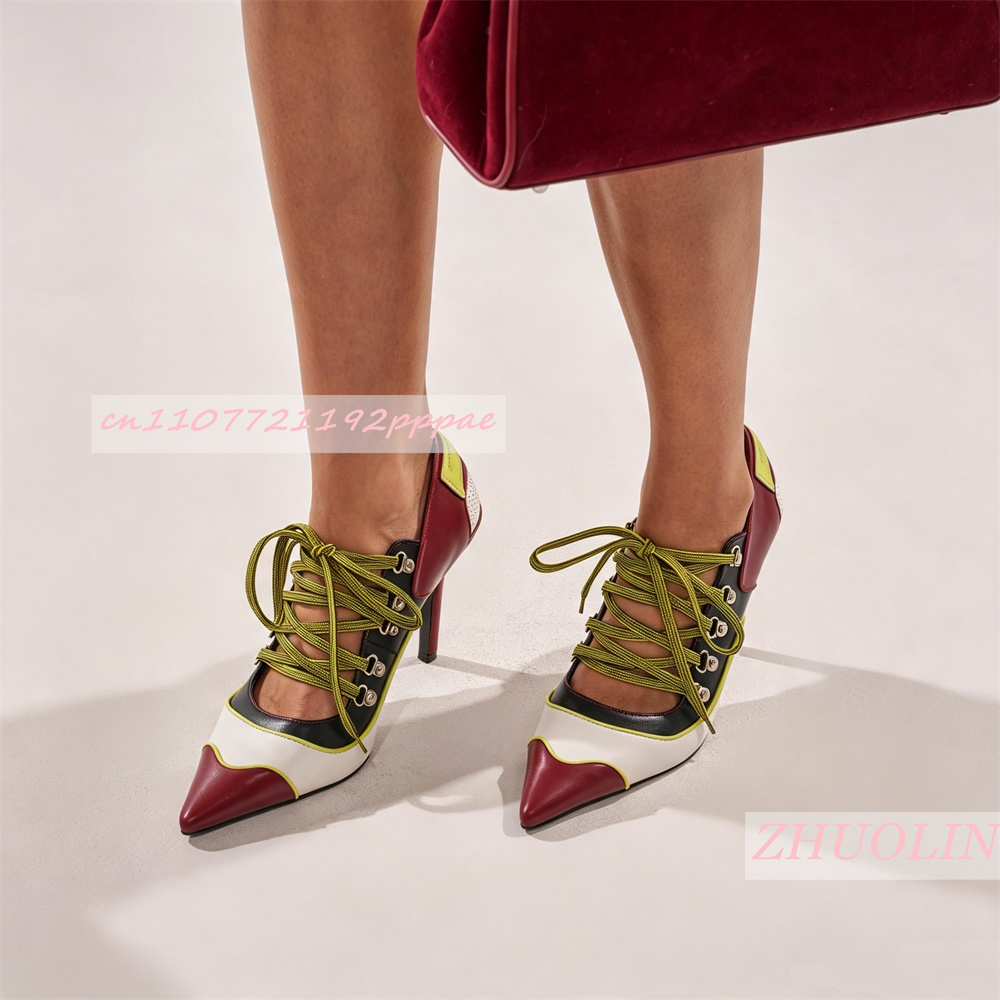 Escarpins à lacets pour femmes - Vintage Fashion Online avis et prix