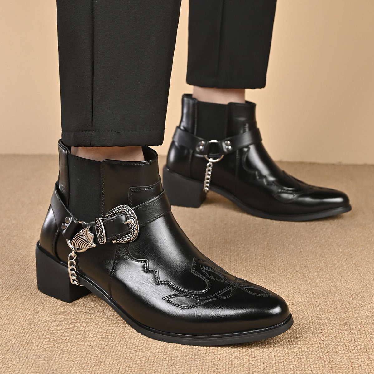 Bottes de cowboy vintage en cu - Vintage Fashion Enthusiasts avis et prix
